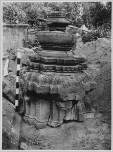 Banteay Srei, quatrième étage de la tour nord EFEO_CAM07164