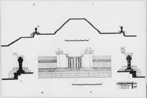 Prasat Kong Phluk : plan et élévation EFEO_CAM16448_2