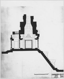 Ta Keo : plan et élévation EFEO_CAM16572_1