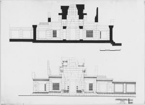Ta Keo : plan et élévation EFEO_CAM16573_2
