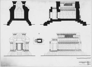 Ta Keo : plan et élévation EFEO_CAM16575_2