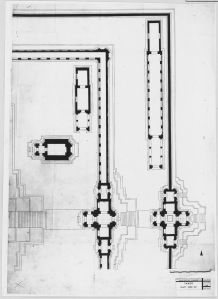 Plan d'ensemble, détail quart nord-est. EFEO_CAM16579_2