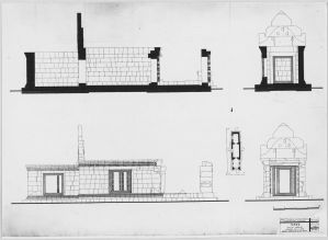 Edifice nord-est, faces sud et ouest. EFEO_CAM16581_2
