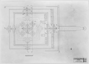 Plan d'ensemble, plan de situation des coupes et éléments EFEO_CAM16584