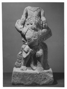 Ronde-bosse : Vishnou sur Garuda EFEO_CAM18147_1