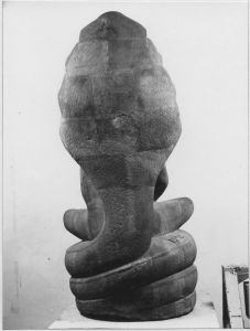 Ronde-bosse : Buddha sur naga EFEO_CAM19472_a2