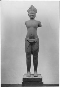 Ronde-bosse : divinité masculine EFEO_CAM19501_1
