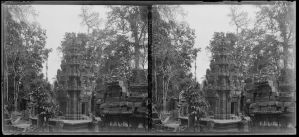 Banteay Srei : bâtiment sud EFEO_FINL02176