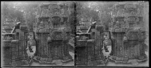 Banteay Srei : bâtiments sud et central EFEO_FINL02177