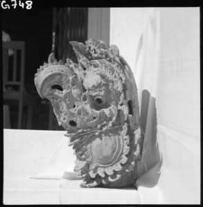 Ornement de proue en bronze du musée de Korat EFEO_GROB00712