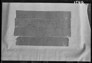 Inscription sur métal, Mulak I (Ngabean I) EFEO_GROB03780