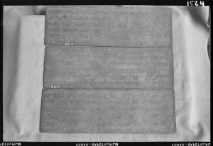 Inscription sur métal, Waringin Pitu (Surodakan) EFEO_GROB03796