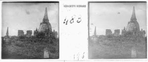 « Siam. Voyage de 1910. Ayuthya. Ruines » EFEO_MARH00384
