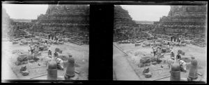 Anastylose du Candi Shiva, complexe de Prambanan EFEO_MARH00464