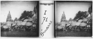 « Benares. Les ghats » EFEO_MARH00511