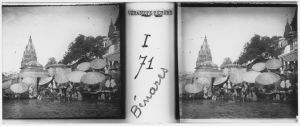 « Benares. Les ghats » EFEO_MARH00512