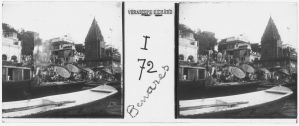 « Benares. Les ghats » EFEO_MARH00513