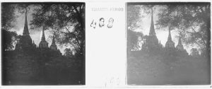 « Siam. Voyage de 1910. Ayuthya. Ruines » EFEO_MARH00619