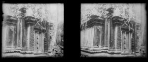 Face est de la bibliothèque sud de Banteay Samrae EFEO_MARH00687