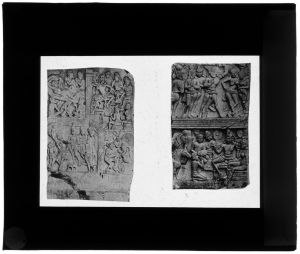 Reproduction : bas-reliefs narratifs de l'art d'Amaravati EFEO_MARH01443